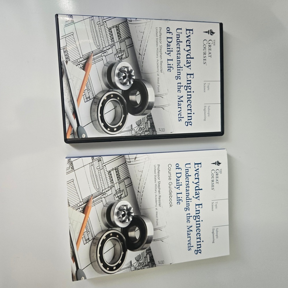 The Great Courses Everyday Engineering Understanding Marvels Daily Life 6 DVD
